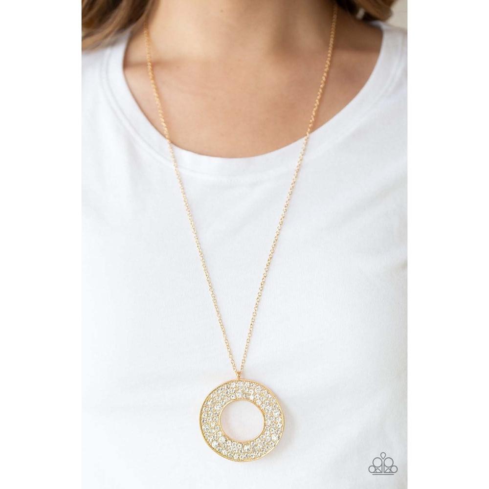Bad HEIR Day Gold Necklace - Paparazzi - Dare2bdazzlin N Jewelry