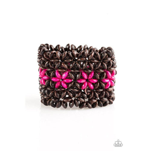 Bahama Babe Pink Bracelet - Paparazzi - Dare2bdazzlin N Jewelry