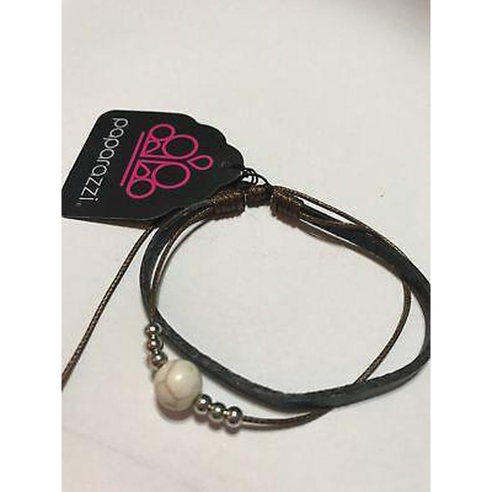 Balance White Urban Bracelet - Paparazzi - Dare2bdazzlin N Jewelry
