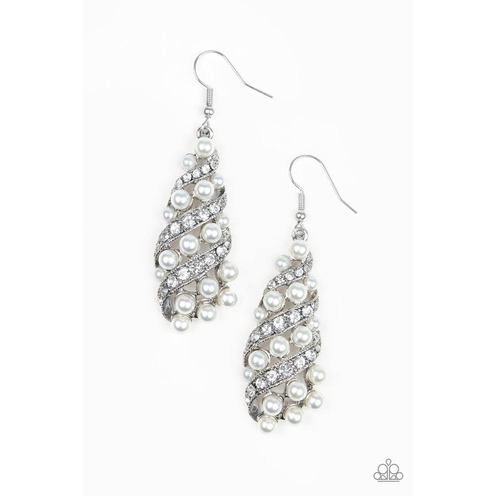 Ballroom Waltz Earrings - Paparazzi - Dare2bdazzlin N Jewelry