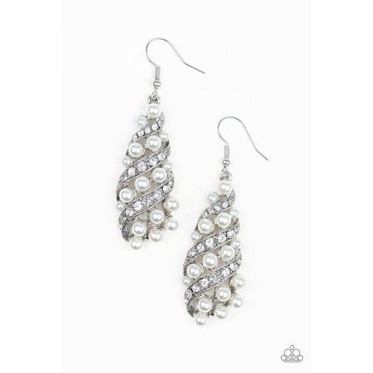 Ballroom Waltz Earrings - Paparazzi - Dare2bdazzlin N Jewelry