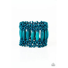 Load image into Gallery viewer, Barbados Beach Club Blue Bracelet - Paparazzi - Dare2bdazzlin N Jewelry
