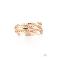 Load image into Gallery viewer, Basic Blend - Rose Gold Bracelet - Paparazzi - Dare2bdazzlin N Jewelry
