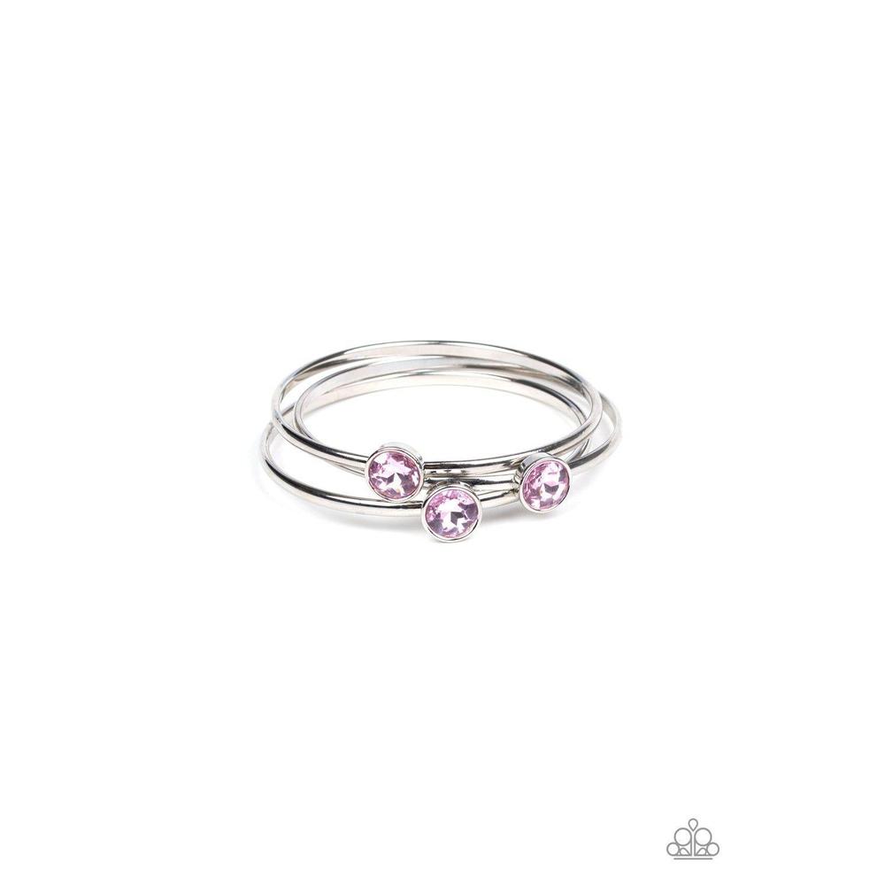 Be All You Can BEDAZZLE - Pink Bracelet - Paparazzi - Dare2bdazzlin N Jewelry