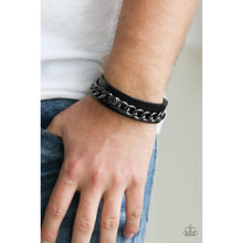 Load image into Gallery viewer, Be the Chainge Black Bracelet - Paparazzi - Dare2bdazzlin N Jewelry
