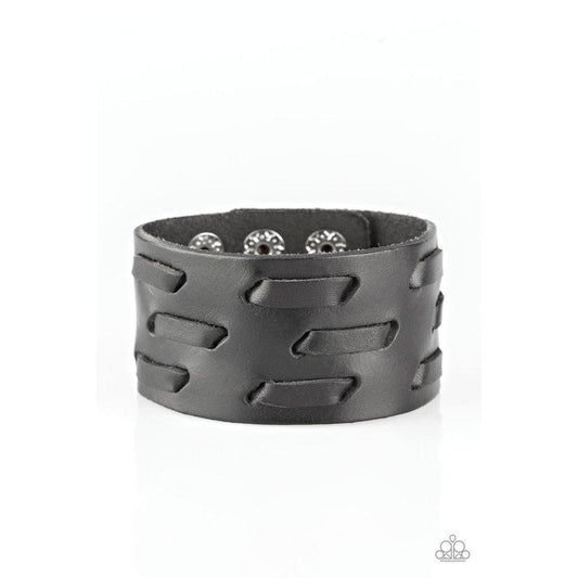Be Your Own HUNTSMAN - Black Bracelet - Paparazzi - Dare2bdazzlin N Jewelry