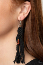 Load image into Gallery viewer, Beach Bash - Black Earring - Paparazzi - Dare2bdazzlin N Jewelry
