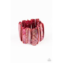 Load image into Gallery viewer, Beach Blast - Red Bracelet - Paparazzi - Dare2bdazzlin N Jewelry
