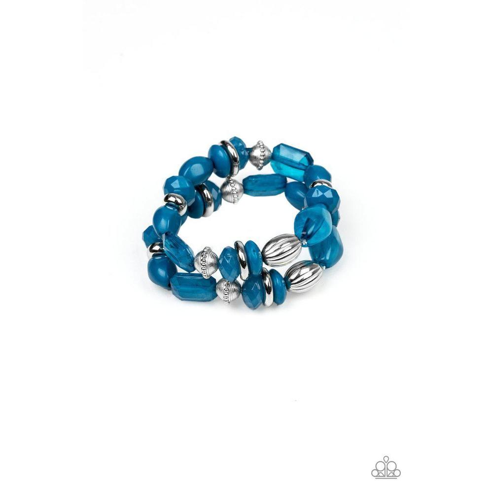 Beach Brunch Blue Bracelet - Paparazzi - Dare2bdazzlin N Jewelry