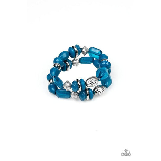 Beach Brunch Blue Bracelet - Paparazzi - Dare2bdazzlin N Jewelry