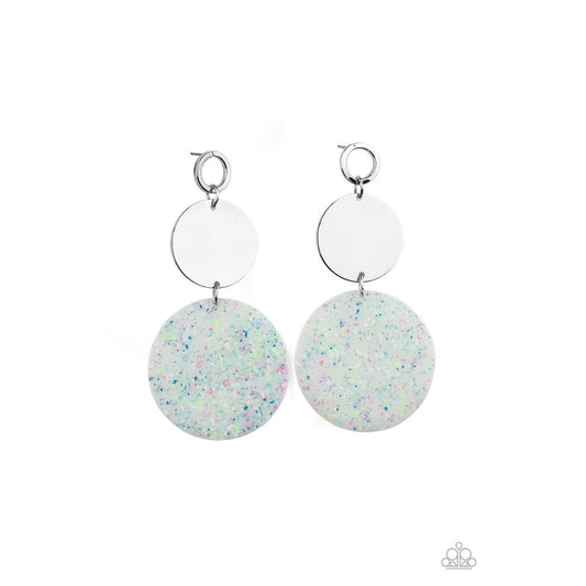 Beach Day Glow - Blue Earring - Paparazzi - Dare2bdazzlin N Jewelry