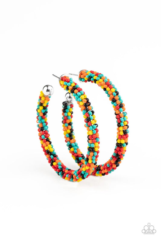 BEAD My Lips! - Multi Earring - Paparazzi - Dare2bdazzlin N Jewelry