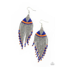 Load image into Gallery viewer, BEADazzle Me - Silver Earring - Paparazzi - Dare2bdazzlin N Jewelry
