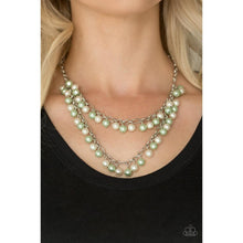 Load image into Gallery viewer, Beauty Shop Fashion - Green Necklace - Paparazzi - Dare2bdazzlin N Jewelry
