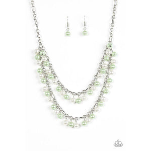 Beauty Shop Fashion - Green Necklace - Paparazzi - Dare2bdazzlin N Jewelry