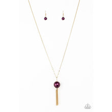 Load image into Gallery viewer, Belle Of The BALLROOM Purple Necklace - Paparazzi - Dare2bdazzlin N Jewelry
