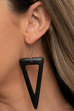 Load image into Gallery viewer, Bermuda Backpacker - Black Earring - Paparazzi - Dare2bdazzlin N Jewelry
