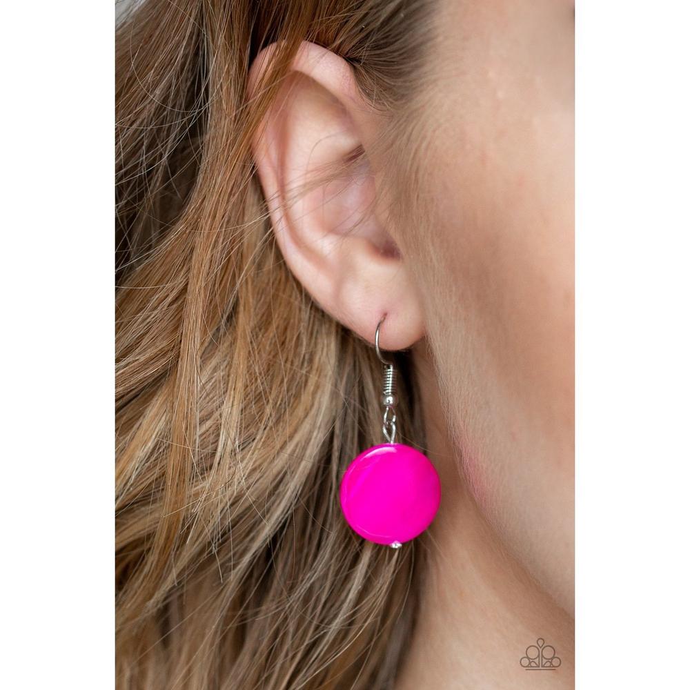 Bermuda Bliss - Pink Necklace - Paparazzi - Dare2bdazzlin N Jewelry