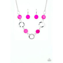 Load image into Gallery viewer, Bermuda Bliss - Pink Necklace - Paparazzi - Dare2bdazzlin N Jewelry
