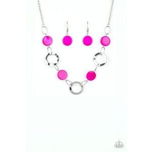 Bermuda Bliss - Pink Necklace - Paparazzi - Dare2bdazzlin N Jewelry