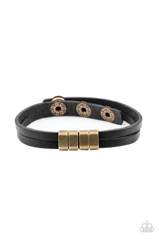 Best ROAM-mate Ever - Black Urban Bracelet - Paparazzi - Dare2bdazzlin N Jewelry