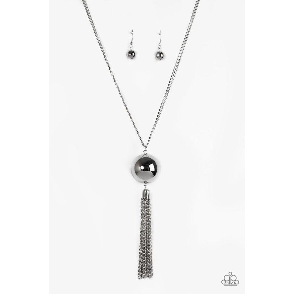 Big Baller - Black Necklace - Paparazzi - Dare2bdazzlin N Jewelry