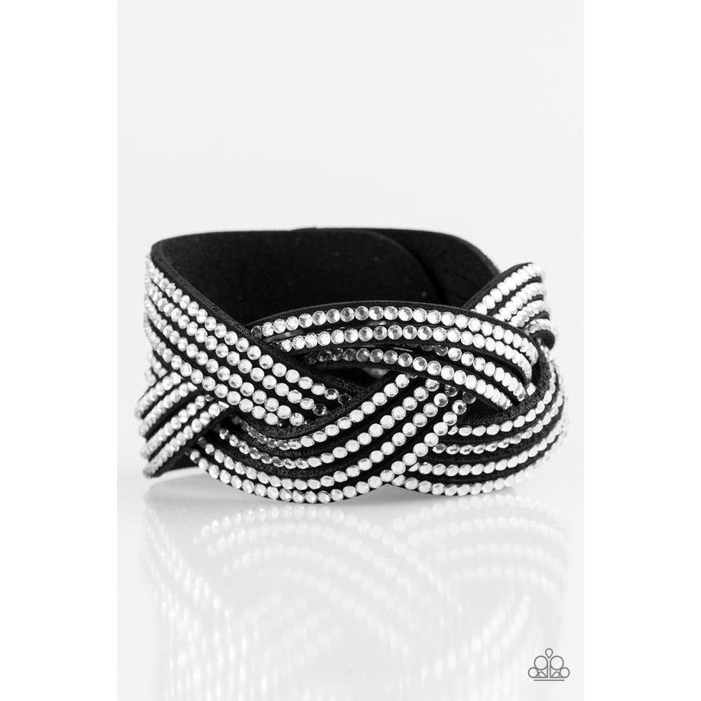 Big City Shimmer - Black Bracelet - Paparazzi - Dare2bdazzlin N Jewelry