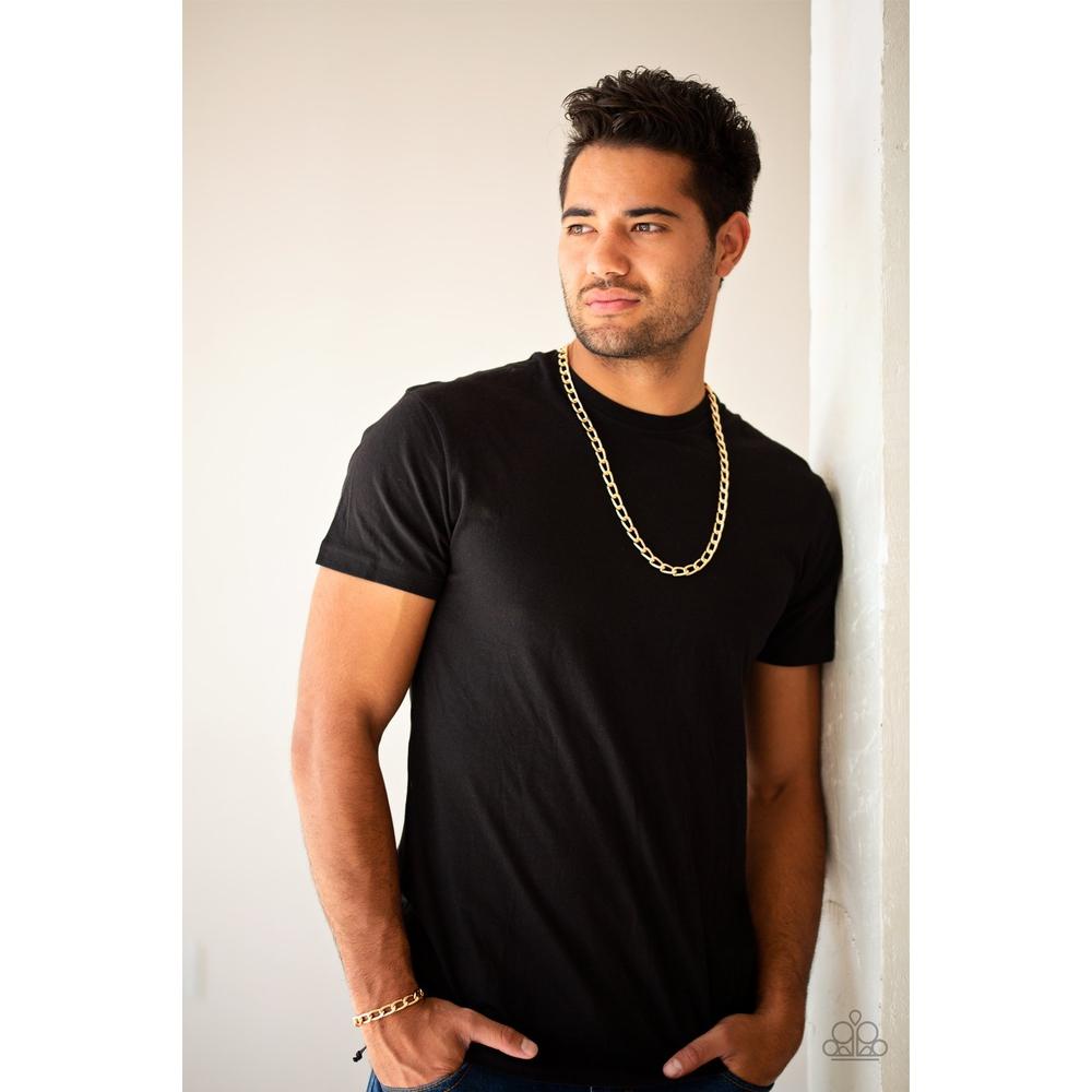Big Win - Gold Necklace - Paparazzi - Dare2bdazzlin N Jewelry