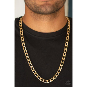 Big Win - Gold Necklace - Paparazzi - Dare2bdazzlin N Jewelry