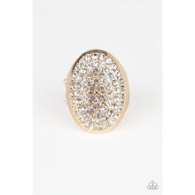 Load image into Gallery viewer, Bling Scene - Gold Ring - Paparazzi - Dare2bdazzlin N Jewelry
