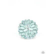 Load image into Gallery viewer, Bloomin Bloomer Blue Ring - Paparazzi - Dare2bdazzlin N Jewelry
