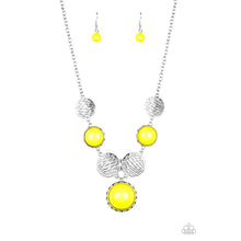 Load image into Gallery viewer, Bohemian Bombshell - Yellow Necklace - Paparazzi - Dare2bdazzlin N Jewelry

