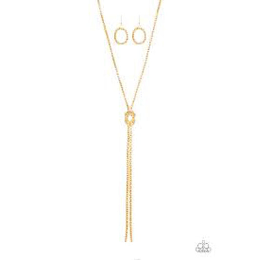 Born Ready Gold Necklace - Paparazzi - Dare2bdazzlin N Jewelry