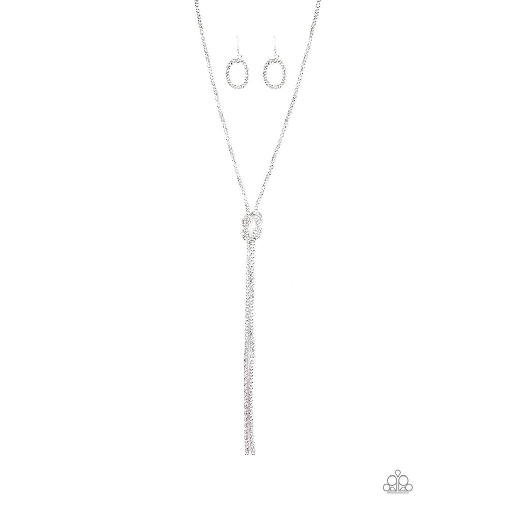 Born Ready Silver Necklace - Paparazzi - Dare2bdazzlin N Jewelry