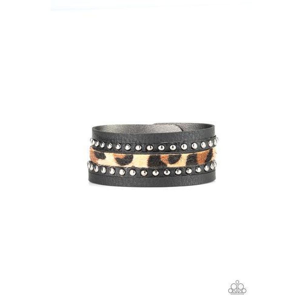 Born to be the WILDCAT Yellow Urban Bracelet - Paparazzi - Dare2bdazzlin N Jewelry