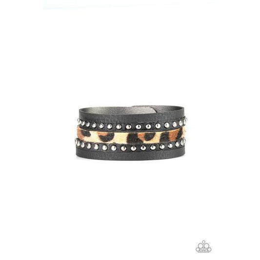 Born to be the WILDCAT Yellow Urban Bracelet - Paparazzi - Dare2bdazzlin N Jewelry