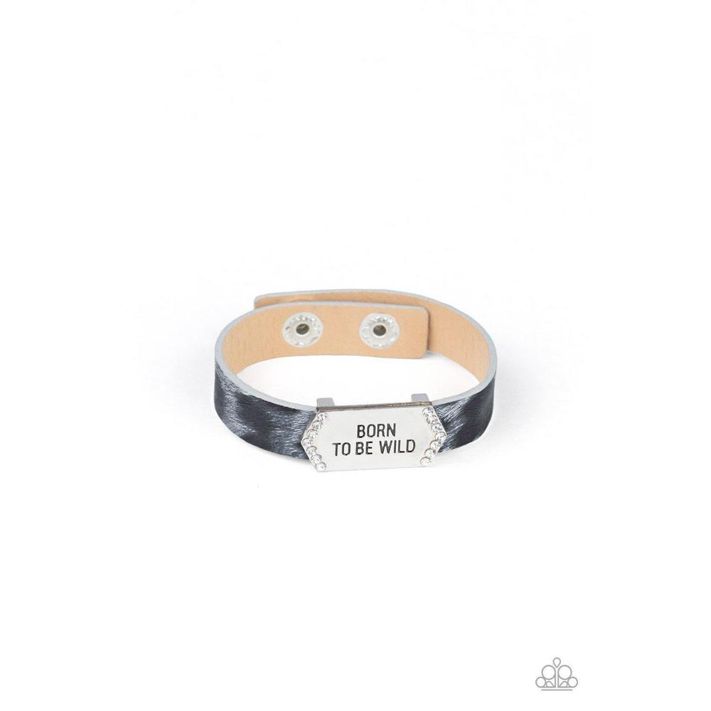 Born To Be Wild - Silver Bracelet - Paparazzi - Dare2bdazzlin N Jewelry