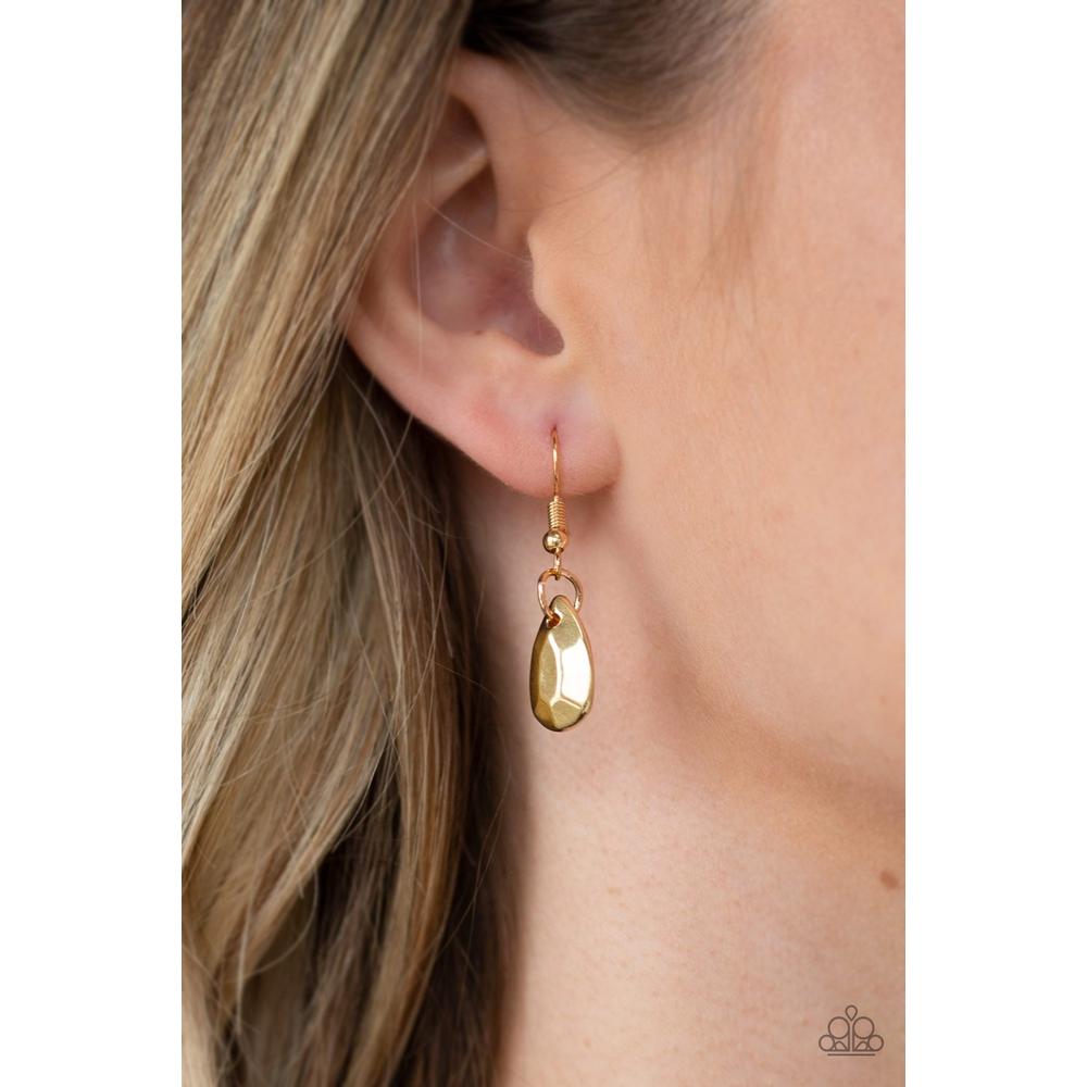 Bragging Rights - Gold Necklace - Paparazzi - Dare2bdazzlin N Jewelry