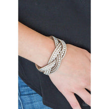Load image into Gallery viewer, Bring On The Bling - Brown Bracelet - Paparazzi - Dare2bdazzlin N Jewelry
