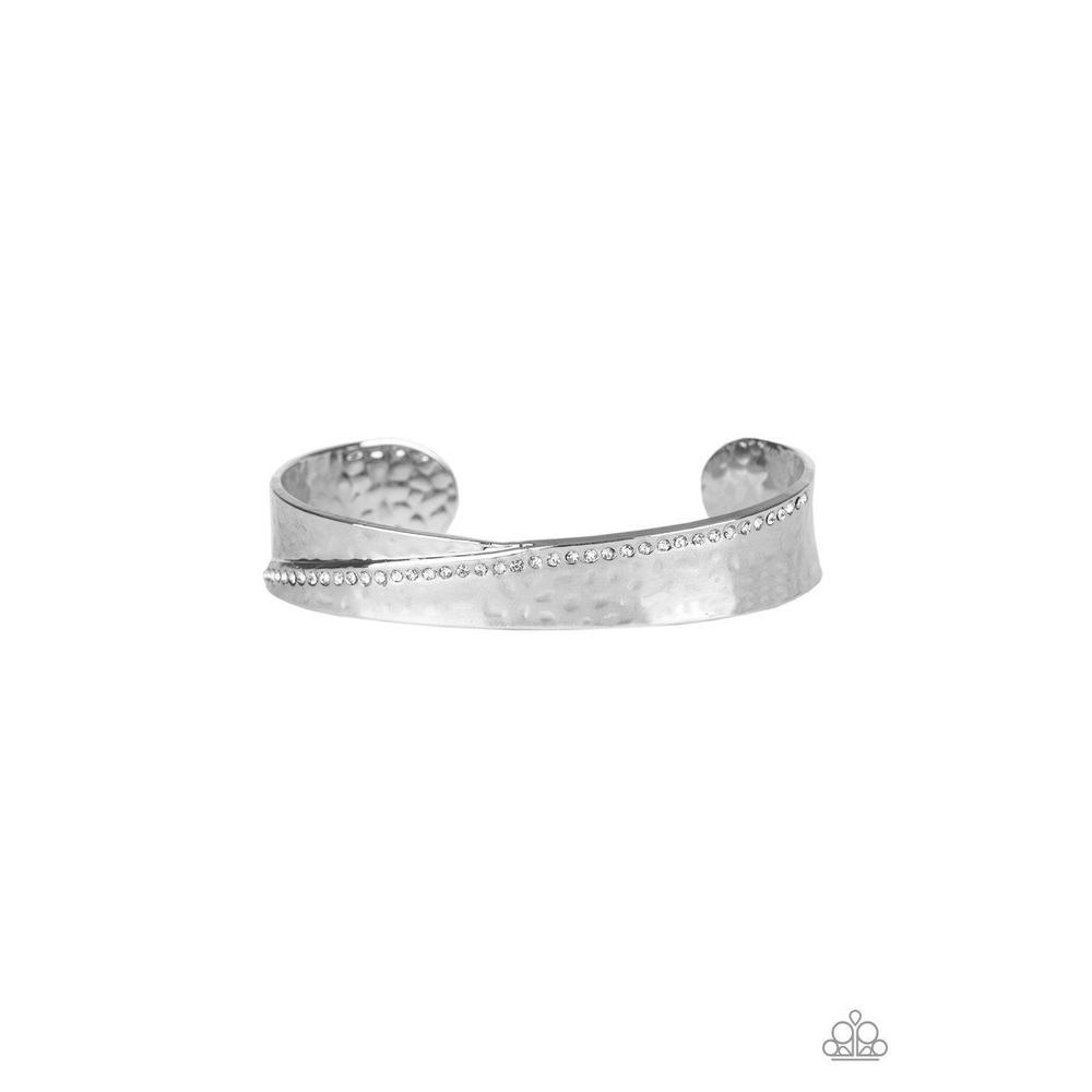 Bring The Bling Silver Bracelet - Paparazzi - Dare2bdazzlin N Jewelry
