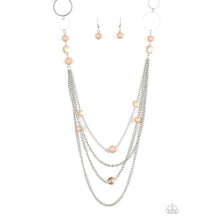 Load image into Gallery viewer, Bubbly Bright Brown Necklace - Paparazzi - Dare2bdazzlin N Jewelry
