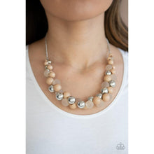 Load image into Gallery viewer, Bubbly Brilliance - Brown Necklace - Paparazzi - Dare2bdazzlin N Jewelry
