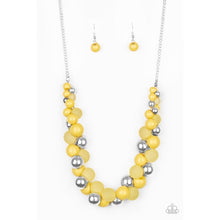Load image into Gallery viewer, Bubbly Brilliance - Yellow Necklace - Paparazzi - Dare2bdazzlin N Jewelry
