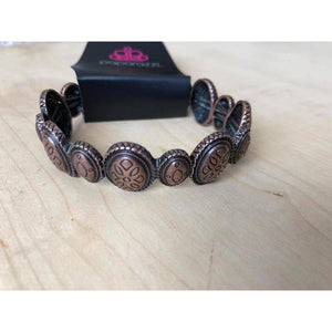 Cactus Cay Copper Bracelet - Paparazzi - Dare2bdazzlin N Jewelry