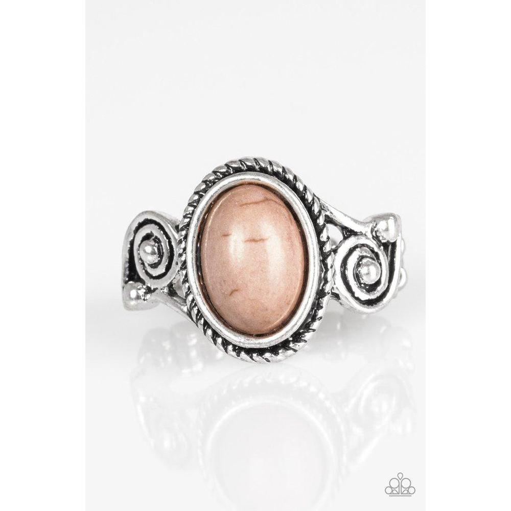Cactus Creek - Brown Ring - Paparazzi - Dare2bdazzlin N Jewelry