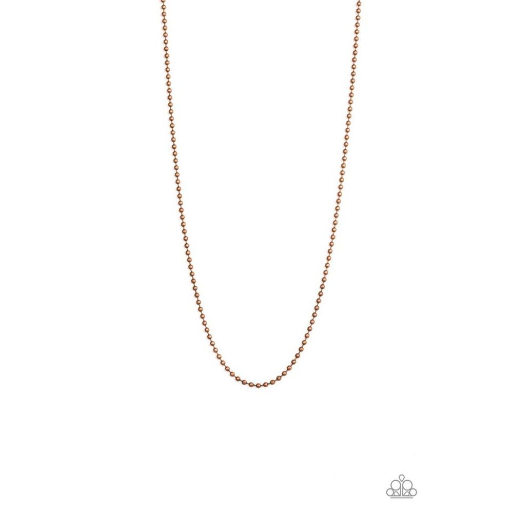 Cadet Casual Men's Copper Necklace - Paparazzi - Dare2bdazzlin N Jewelry