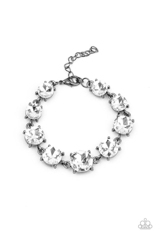 Cant Believe My ICE - Black Bracelet - Paparazzi - Dare2bdazzlin N Jewelry