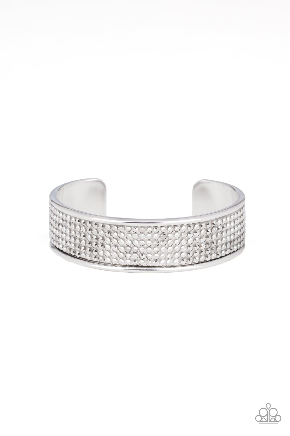 Cant Believe Your ICE - Silver Bracelet - Paparazzi - Dare2bdazzlin N Jewelry