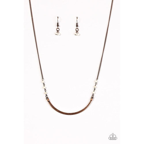 Canyon Horizon - Copper Necklace - Paparazzi - Dare2bdazzlin N Jewelry