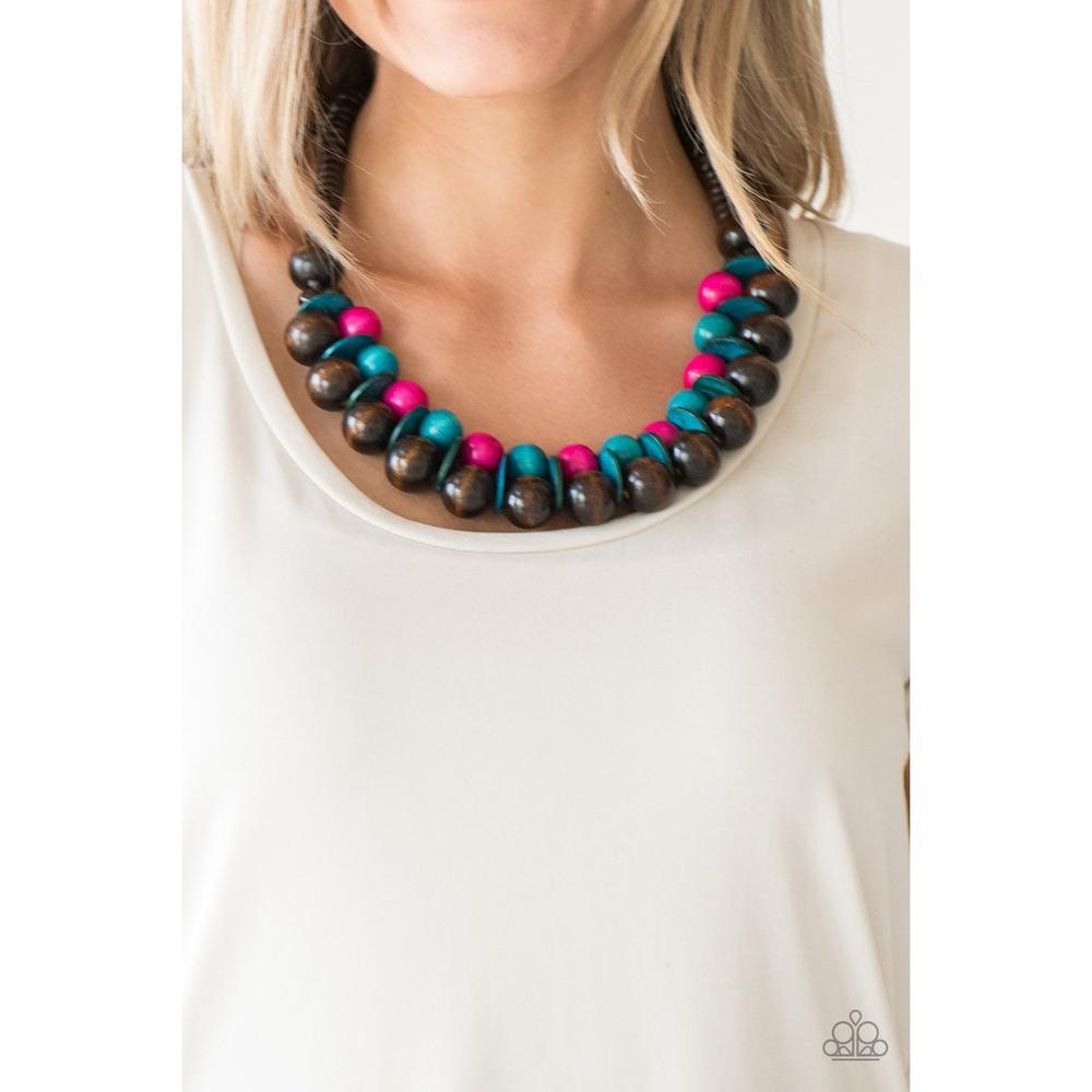Caribbean Cover Girl Multi Necklace - Paparazzi - Dare2bdazzlin N Jewelry